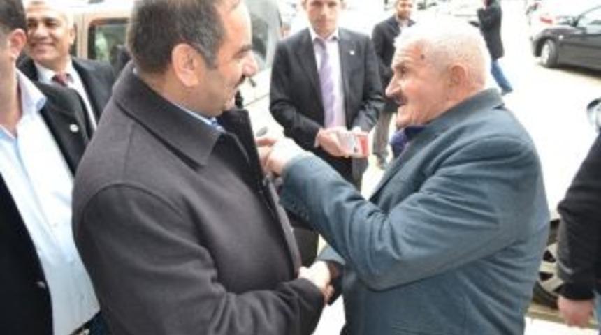 Bbp&rsquo;li Korkmaz Esnafın Sıkıntılarını Dinledi