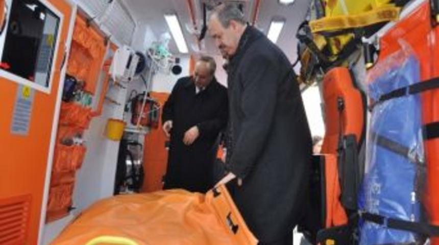 Muş&rsquo;a 6 Ambulans Alındı