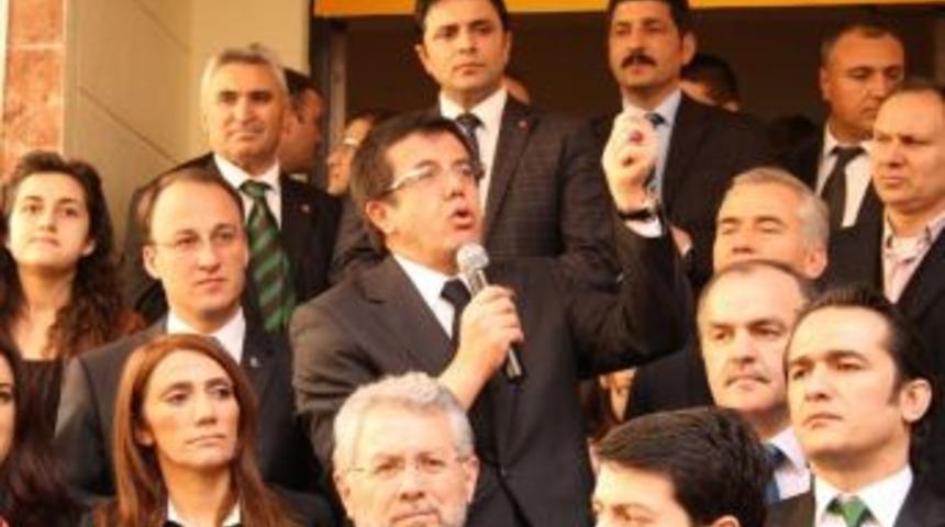 Bakan Zeybekci Ak Parti Se&ccedil;im Koordinasyon Merkezi&rsquo;ni A&ccedil;tı