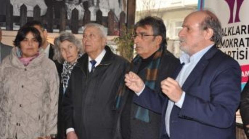 Hdp Eş Başkanı Ertuğrul K&uuml;rk&ccedil;&uuml; Balıkesir'de