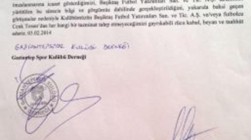 Beşiktaş'tan, İbrahim Kızıl'a Cevap