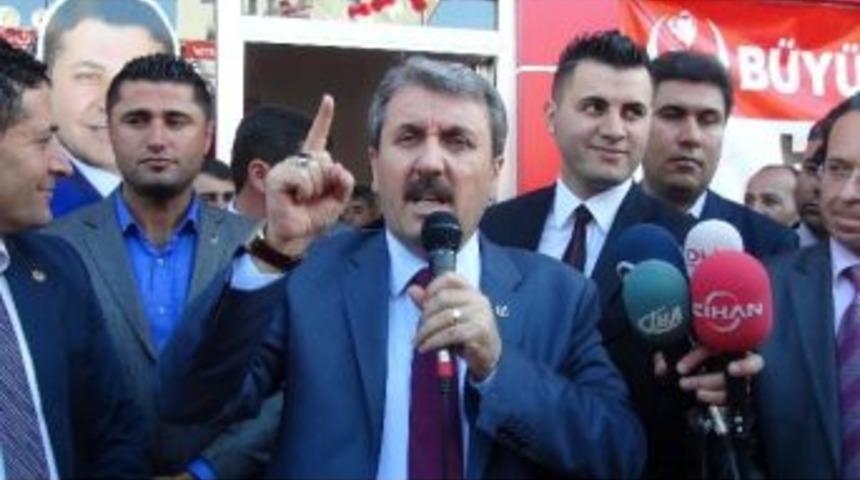 Bbp Genel Başkanı Destici: "tbmm Acilen Erken Se&ccedil;im Kararı Almalıdır"