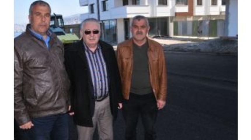 Trabzon Belediyesi'nden Yıldızlı'ya Asfalt Yardımı