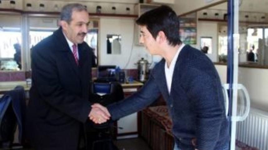 Başkan &Uuml;rg&uuml;p, Rahmi G&uuml;nay Caddesi Esnaflarıyla Buluştu