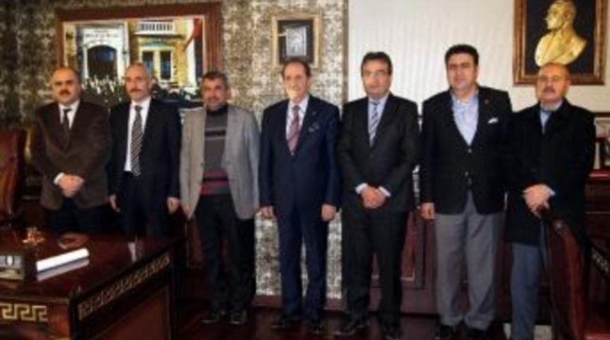 Diş Hastanesi Başhekimi Y&uuml;ksel&rsquo;den Sesob'a Ziyaret