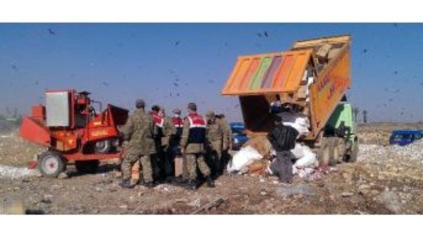 Sigarayı Bırakma G&uuml;n&uuml;nde Jandarma Sigara İmha Etti