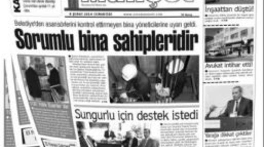 T&uuml;rkiye Manşet Gazetesi 9. Yaşında