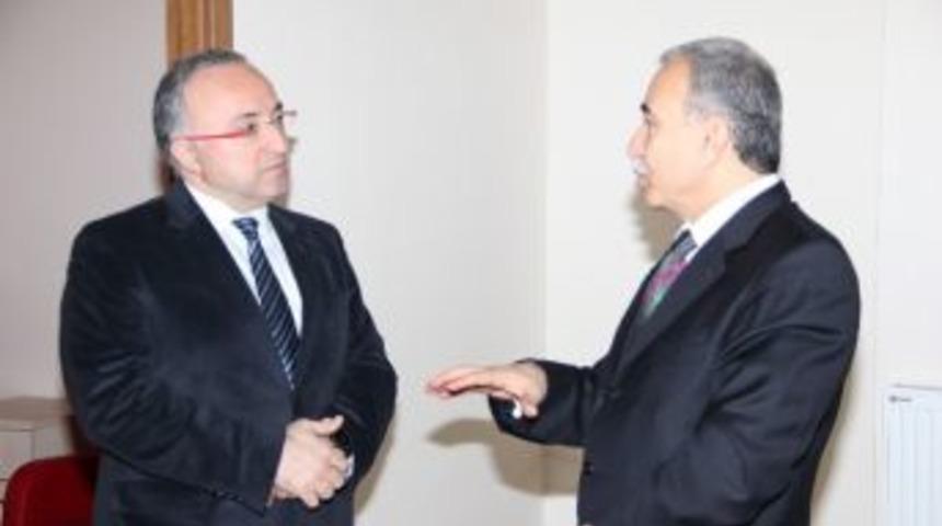 Vali Mustafa B&uuml;y&uuml;k&rsquo;ten Yeni Genel Sekreterliğe Ziyaret