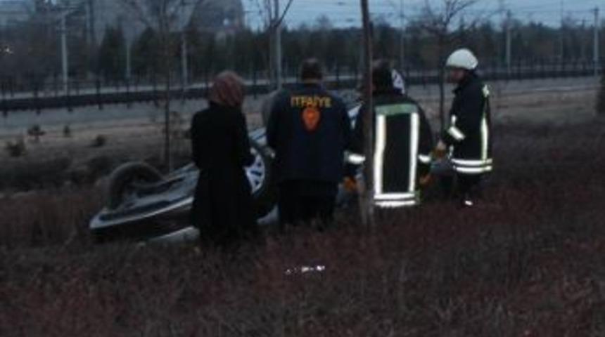 K&ouml;peği Ezmemek İ&ccedil;in Takla Attı