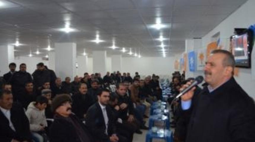 Ak Partili Vekillere &Ccedil;aldıran&rsquo;da Coşkulu Karşılama