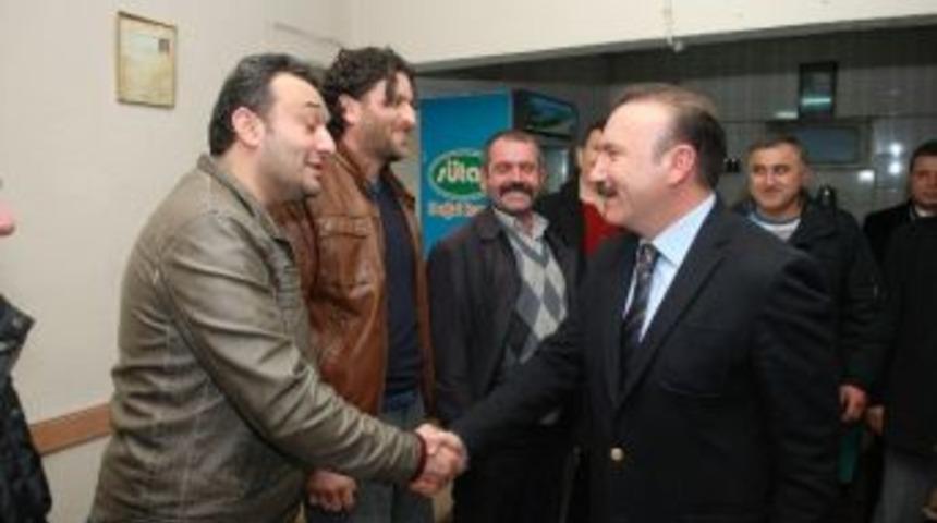 Başkan Doğan'ın Esnaf Ziyaretleri S&uuml;r&uuml;yor