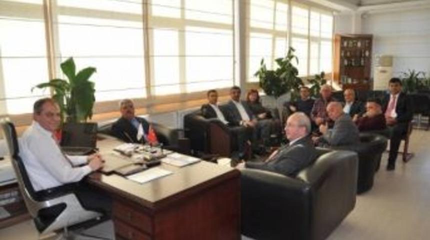 Chp B&uuml;y&uuml;kşehir Belediye Başkan Adayı Kadir Albayrak Ve Chp Y&ouml;netiminden Tekirdağ Belediyesi&rsquo; Ne Ziyaret