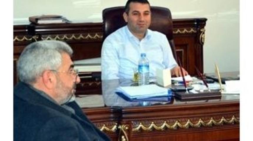 Ferit Aydın, Kaymakam Kotan&rsquo;ı Ziyaret Etti