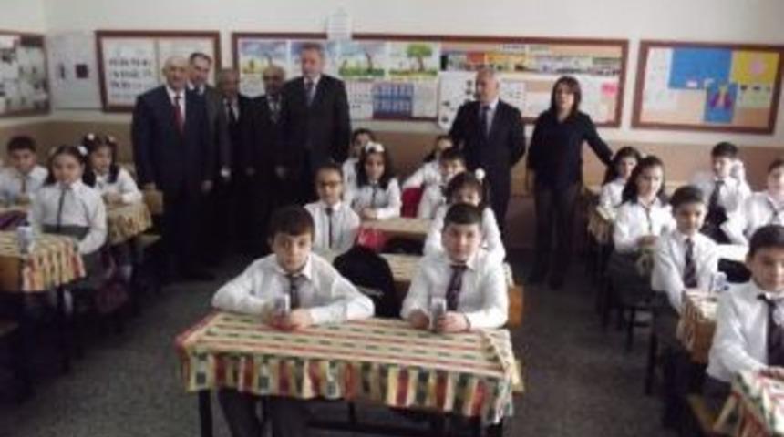 Okullarda S&uuml;t Dağıtılmaya Başlandı