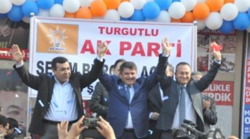Ak Parti Turgutlu'da Se&ccedil;im B&uuml;rosunu A&ccedil;tı