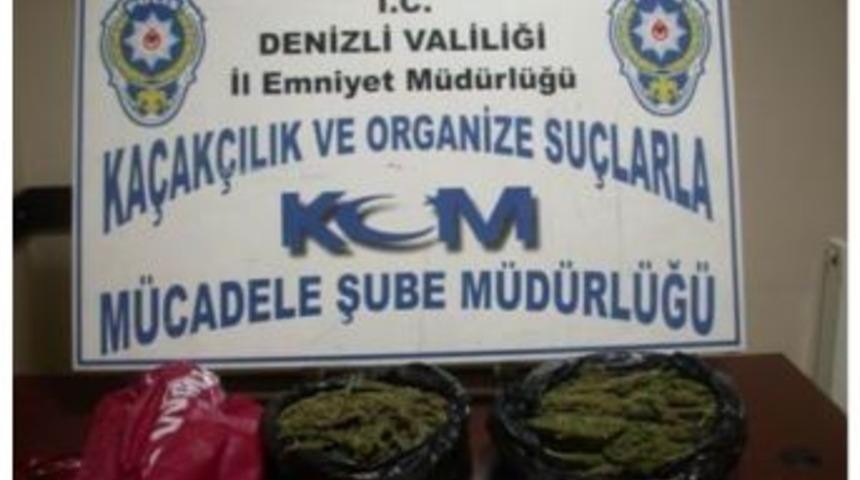 Denizli&rsquo;de Uyuşturucuya 1 Tutuklama