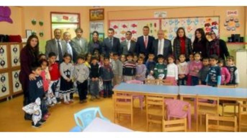 Anaokulu &Ouml;ğrencilerinden Kardeş Okula Vefa &Ouml;rneği