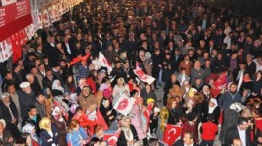 Başkan Tollu T&ouml;m&uuml;k Se&ccedil;im B&uuml;rosunun A&ccedil;ılışını Yaptı