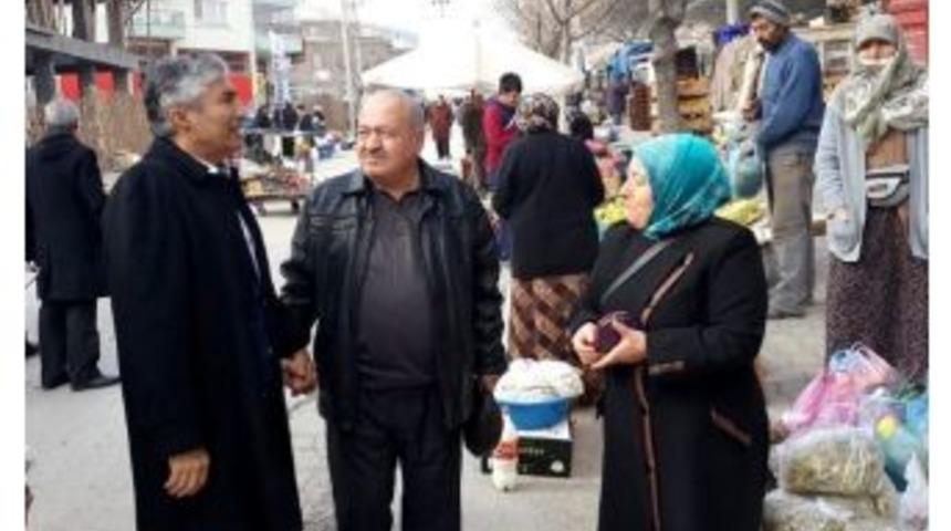 Milletvekili Filiz'den Pazar Ziyareti