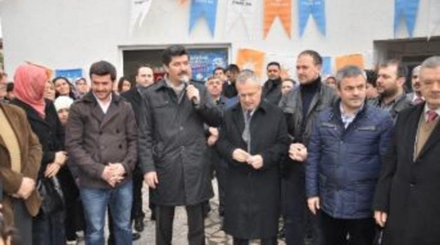 Ak Parti Se&ccedil;im B&uuml;rolarını Hizmete A&ccedil;tı