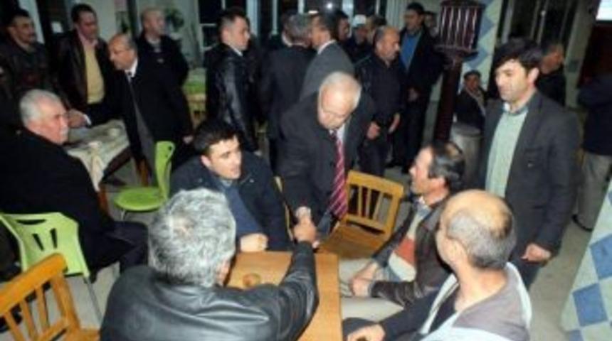 Mhp&rsquo;nin Efeler Aday Taner, K&ouml;y Ziyaretlerini S&uuml;rd&uuml;r&uuml;yor