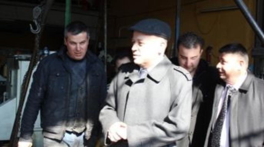 Pekg&uuml;zel, Sanayide Esnaf Ziyaretlerine Devam Ediyor