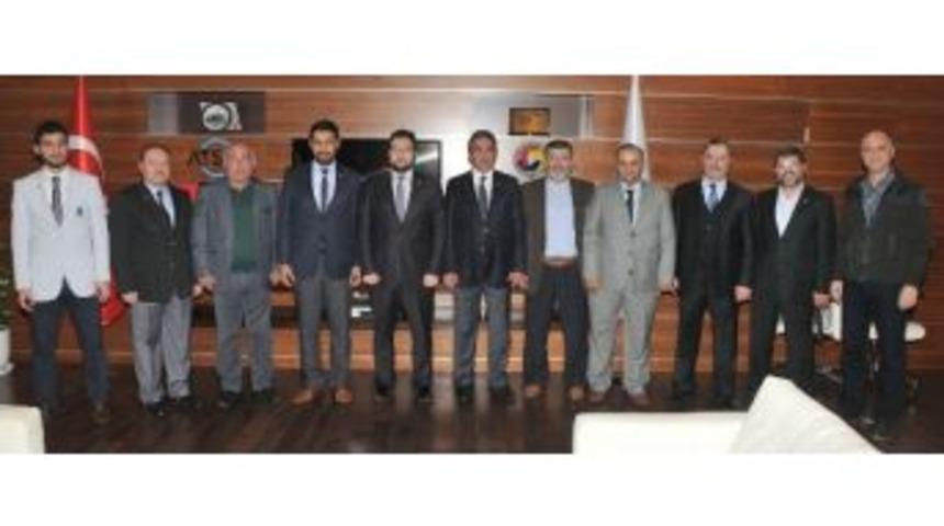 Saadet Partisi Belediye Başkan Adayları Atso Başkanı Budak&rsquo;ı Ziyaret Etti