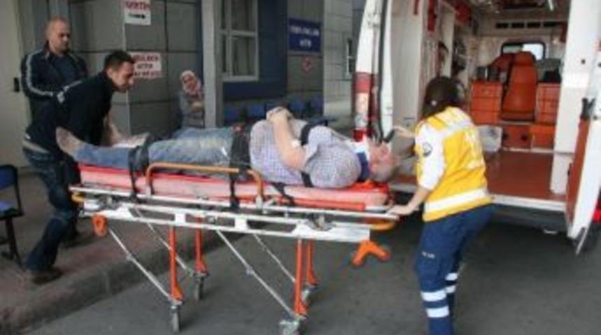 Boya Yaparken İskeleden D&uuml;şt&uuml;