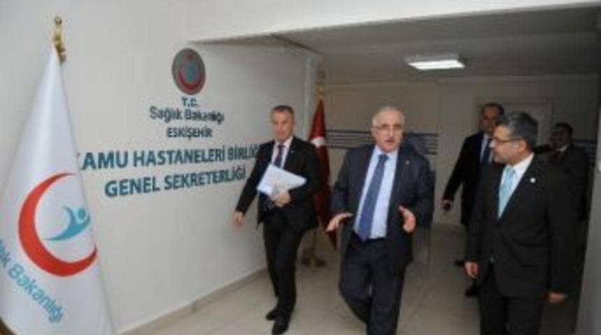 Vali Tuna&rsquo;nın Defterdarlık Ve Kamu Hastaneleri Birliği Genel Sekreterliği Ziyareti