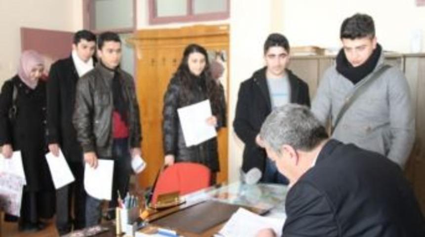 2014 Şubat Ayı İlk Atamalardan Atanan &Ouml;ğretmenler G&ouml;revlerine Başladı