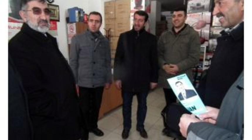 Saadet Partisi&rsquo;nin Esnaf Ve Kurumlara Ziyaret Seferberliği S&uuml;r&uuml;yor