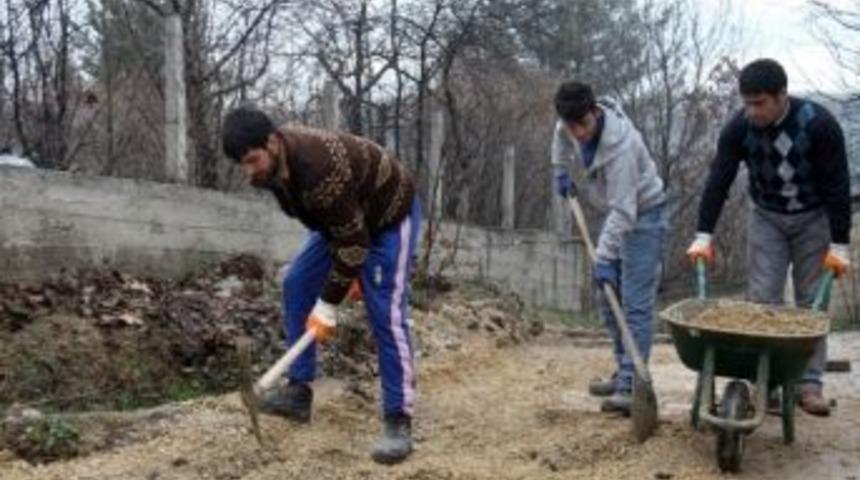 Safranbolu&rsquo;da Hava Şartları Hizmeti Engellemiyor