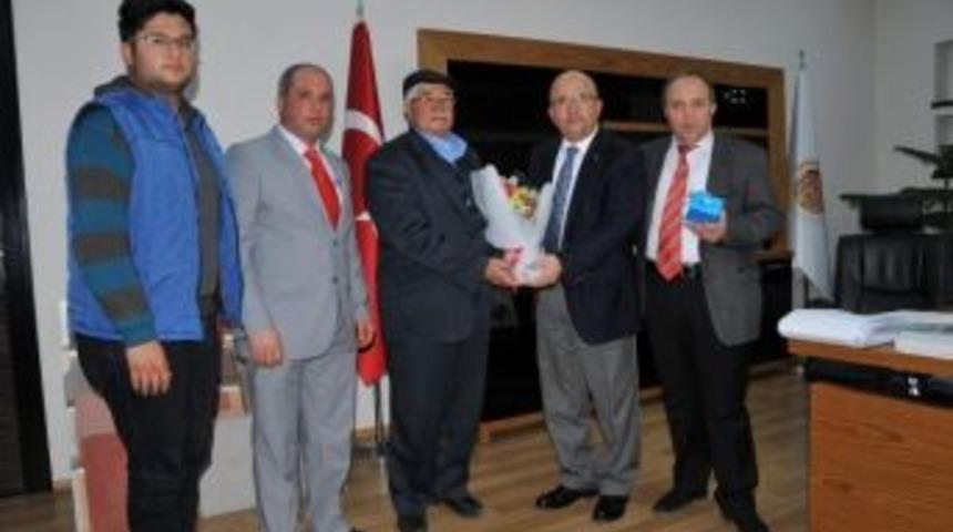 Alevi K&uuml;lt&uuml;r Derneği'nden Başkan &Ccedil;oban'a Ziyaret