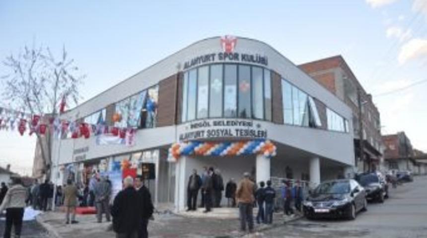 Alanyurt Sosyal Tesisi A&ccedil;ıldı