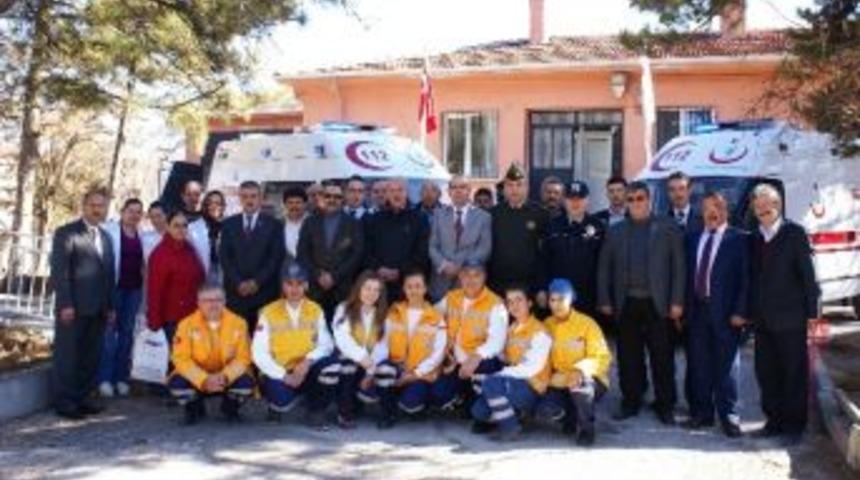 Seyitgazi 112 Acil Servis&rsquo;e Yeni Ambulanslar