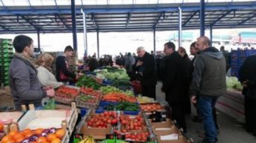 Chp Sandıklı Belediye Başkan Adayı &Ouml;zaydın'ın Pazar Ziyareti