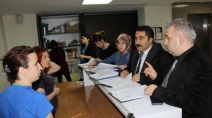 Zonguldak&rsquo;ta &Ouml;zel Hastaneler Denetlendi