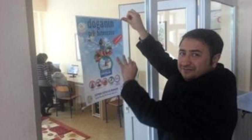 S&uuml;phan Gen&ccedil;lik Merkezi Atık Pil Kutularını Dağıttı