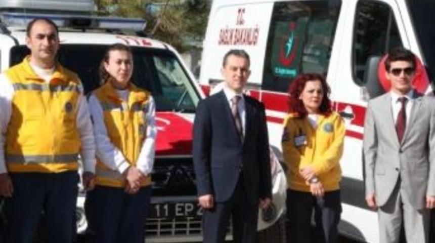 Bilecik Sağlık M&uuml;d&uuml;rl&uuml;ğ&uuml;'ne 4 Yeni Ambulans