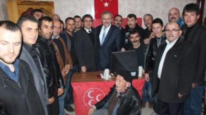 Edremit&rsquo;te Mhp&rsquo;nin Kızılke&ccedil;ili Se&ccedil;im B&uuml;rosu A&ccedil;ıldı