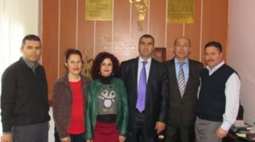 &Ouml;demiş Eğitim Sen&rsquo;den Milli Eğitim M&uuml;d&uuml;r&uuml; &Uuml;nl&uuml;&rsquo;ye Ziyaret