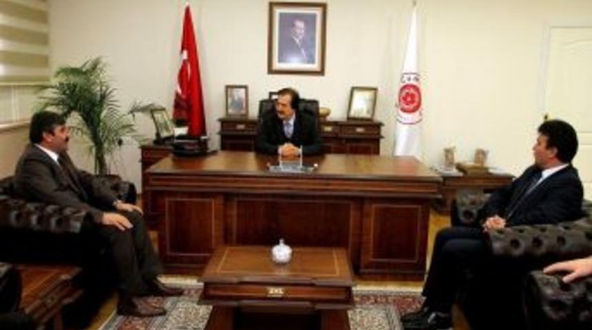 Bbp İl Y&ouml;netiminden Rekt&ouml;r Kocacık&rsquo;a Ziyaret