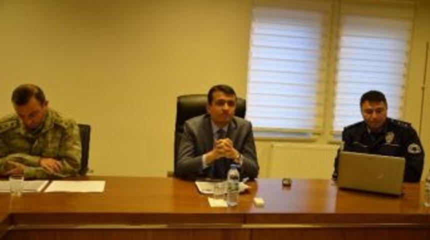 Halfeti&rsquo;de Se&ccedil;im G&uuml;venliği Toplantısı Yapıldı