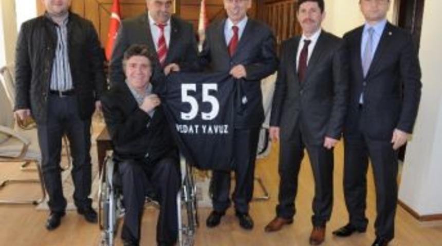 Samsunspor&rsquo;dan Yeni Emniyet M&uuml;d&uuml;r&uuml;ne Ziyaret