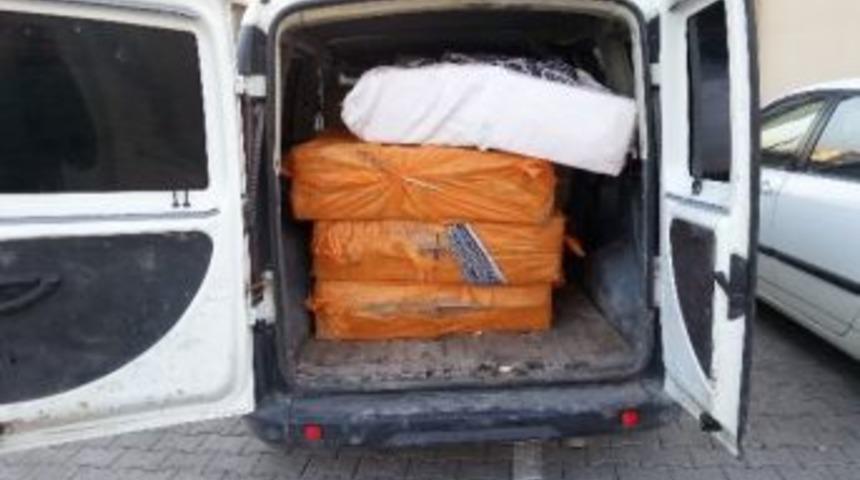 Şırnak'ta 8 Bin 500 Paket Ka&ccedil;ak Sigara Ele Ge&ccedil;irildi