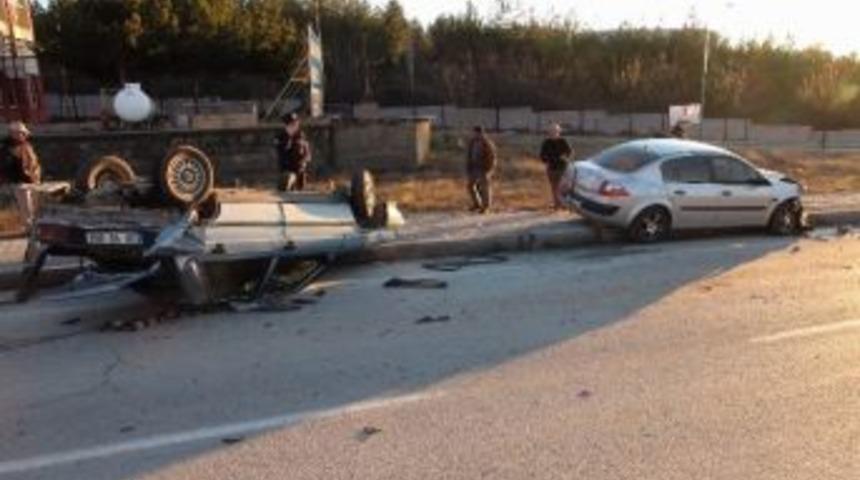 Yozgat&rsquo;ta Trafik Kazası : 2 Yaralı