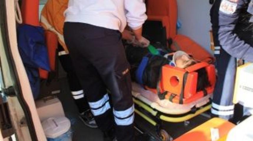 Milas&rsquo;ta Trafik Kazası: 1 Yaralı