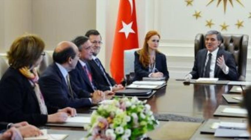 Cumhurbaşkanı G&uuml;l, İspanya Başbakanı Rajoy&rsquo;u Kabul Etti