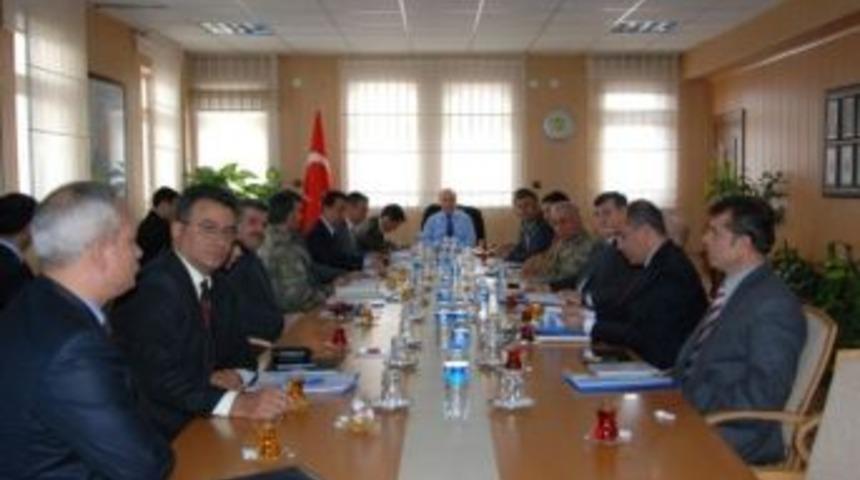 Se&ccedil;im G&uuml;venliği Toplantısı Yapıldı