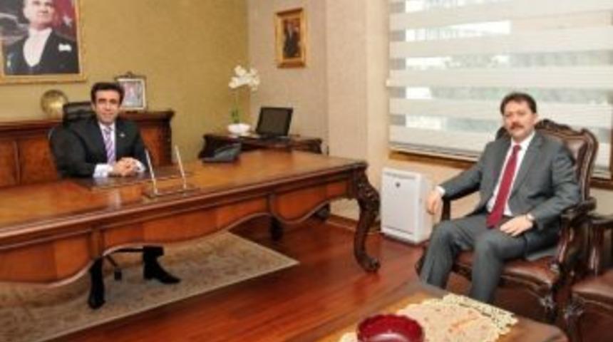 Bulak'tan Vali G&uuml;zeloğlu'na Ziyaret